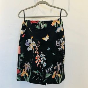 Like New Anthropologie Leifsdottir Floral Skirt